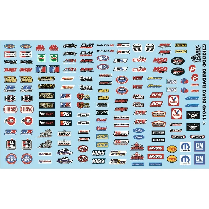 Water park model toys for summer - fun scenarios Gofer Racing 1/24-1/25 Goodies Sponsor Decal Water park model toys for summer - fun scenarios Gofer Racing 1/24-1/25 Goodies Sponsor Decal