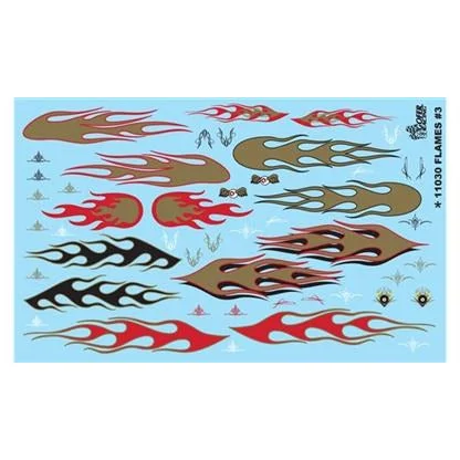 Pet - store model toys for pet - lovers' play Gofer Racing 1/25 Scale 1/25 "GOLD FLAMES" Decal Sheet Pet - store model toys for pet - lovers' play Gofer Racing 1/25 Scale 1/25 "GOLD FLAMES" Decal Sheet