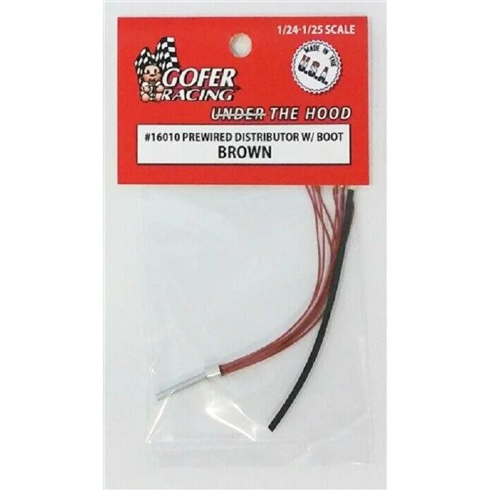 Carousel model toys for decorative and interactive play Gofer Racing Prewired Distributor with Boot- Brown Carousel model toys for decorative and interactive play Gofer Racing Prewired Distributor with Boot- Brown