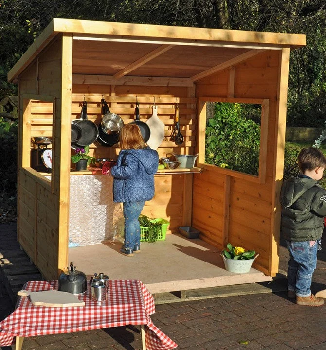 Outdoor toys for calm days like remote - controlled boats​ Home Corner Shelter