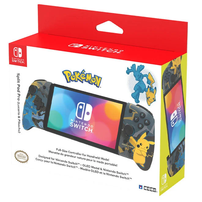 Video games with cooking mechanics​ Hori - Split Pad Pro - Lucario & Pikachu - Nintendo Switch