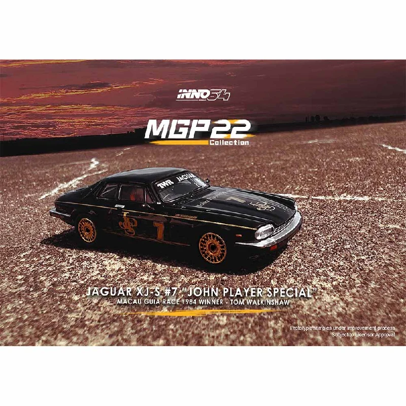 Lighthouse model toys for coastal - themed displays INNO64 1:64 JAGUAR XJ-S #7 "John Player Special" Macau Guia Race 1984 Winner Macau Grand Prix 2022 Special Edition Lighthouse model toys for coastal - themed displays INNO64 1:64 JAGUAR XJ-S #7 "John Player Special" Macau Guia Race 1984 Winner Macau Grand Prix 2022 Special Edition