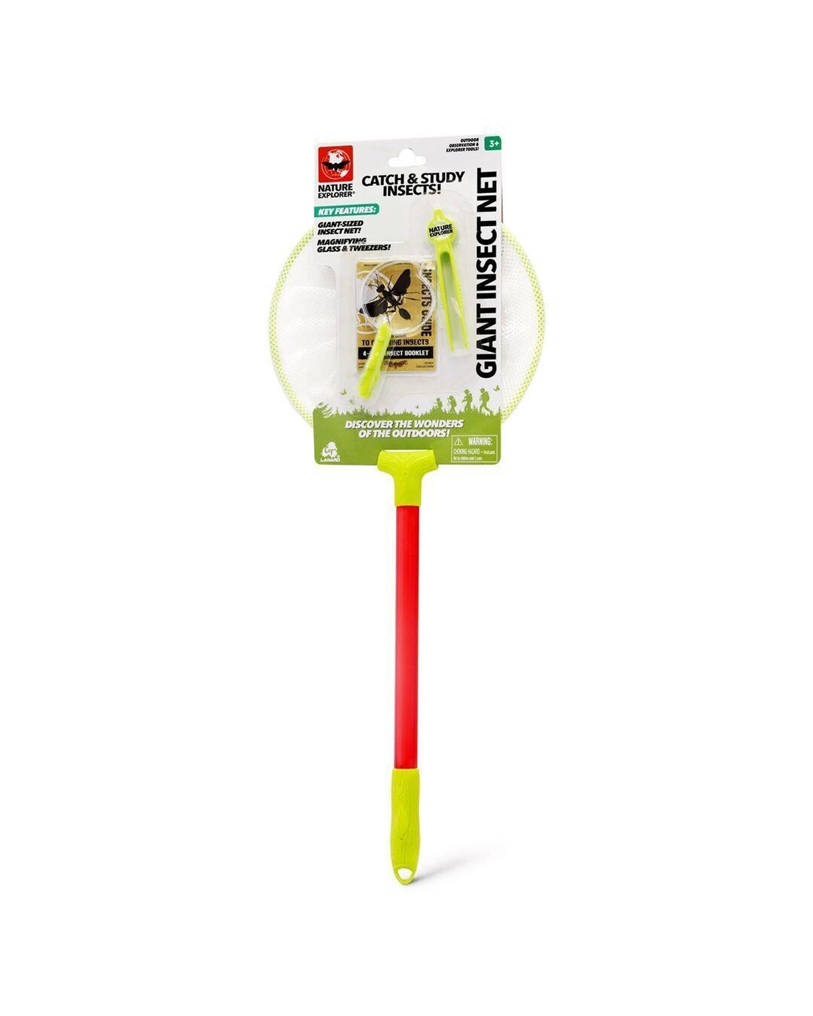 Educational toys for teaching botany to kids​ Lanard 23 Inch Giant Inset Net