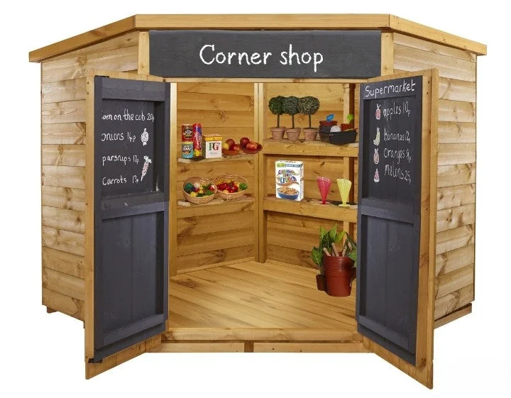 Outdoor toys for rainy days like rain - catching experiments​ Large Corner Shop