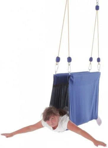 Outdoor toys for autistic children to improve social skills​ Sensory Therapeutic Hammock Swing - Large