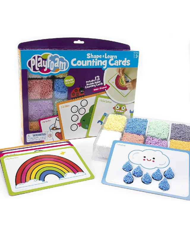 Educational toys for summer learning to prevent brain drain​ Learning Resources Playfoam Shape and Learn Counting