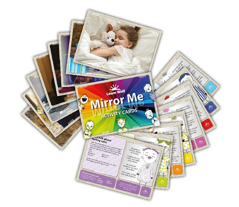 Educational toys for teaching digital citizenship concepts Learnwell Mirror Me Activity Cards