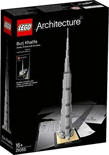 Educational toys for teaching paleontology basics Lego Architecture Burj Khalifa - New Model Educational toys for teaching paleontology basics Lego Architecture Burj Khalifa - New Model