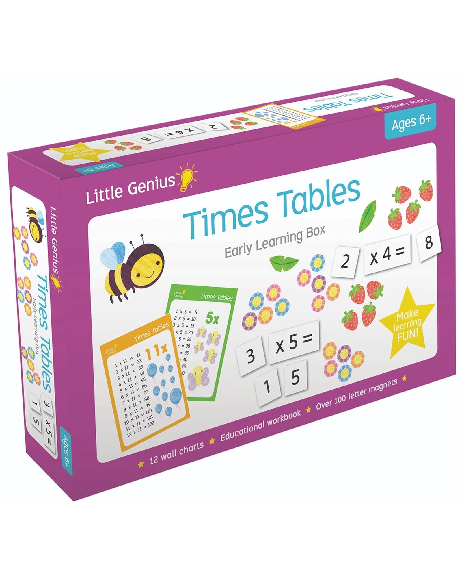 Educational toys for children with special needs​ Little Genius Learning Box Times Tables