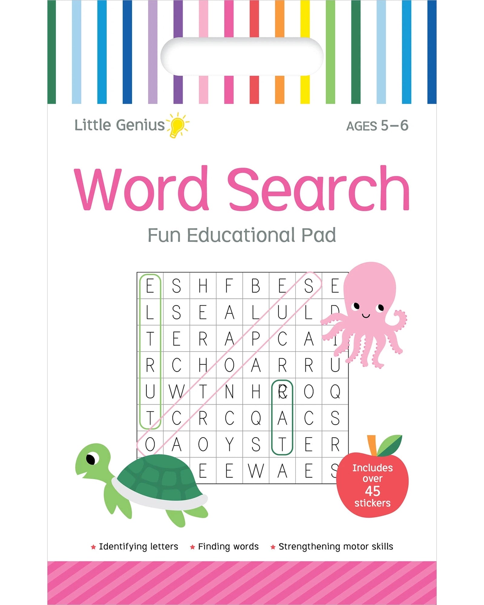 Outdoor educational toys for nature exploration​ Little Genius Vol 2 Small Activity Pad Word Search