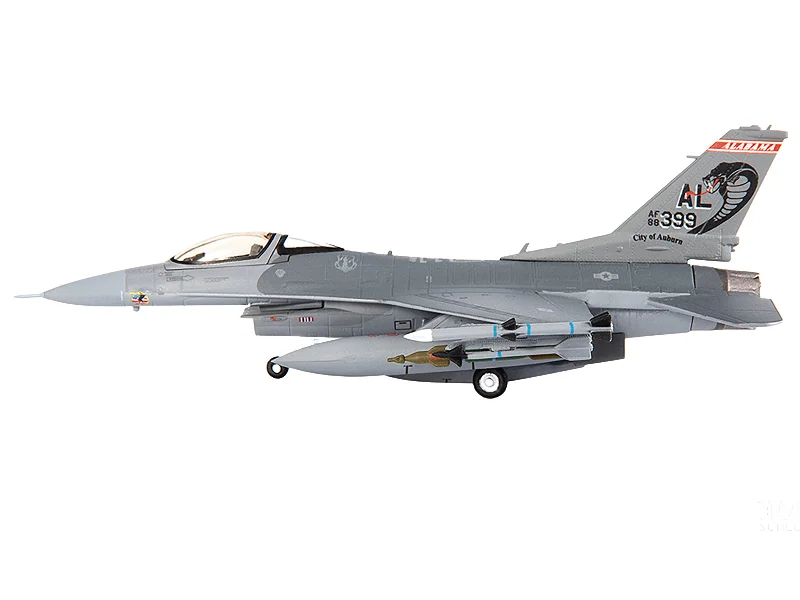 Shopping mall model toys for retail - experience simulation Lockheed F-16C Fighting Falcon Fighter Aircraft "100th Fighter Squadron 187th Fighter Wing Alabama Air National Guard" (2002) United States Air Force 1/144 Diecast Model by JC Wings Shopping mall model toys for retail - experience simulation Lockheed F-16C Fighting Falcon Fighter Aircraft "100th Fighter Squadron 187th Fighter Wing Alabama Air National Guard" (2002) United States Air Force 1/144 Diecast Model by JC Wings