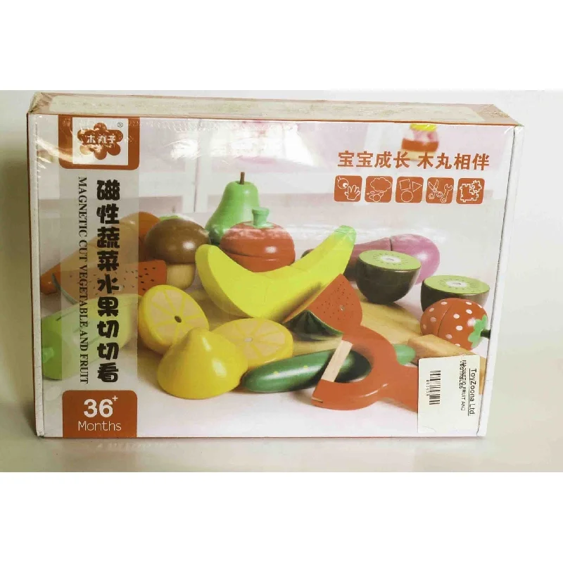 Educational toys for teaching photography to kids​ Magnetic Fruit And Vegtables