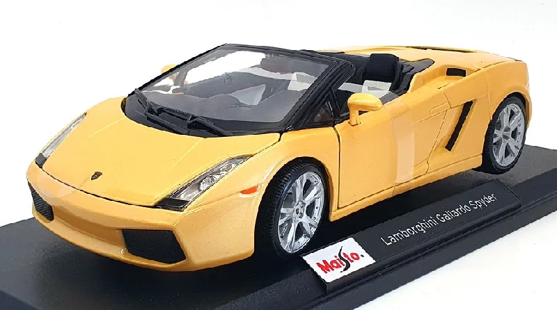 Freight trains for transporting goods across long distances Maisto 1/18 Scale Diecast 46629 - Lamborghini Gallardo Spyder - Yellow Freight trains for transporting goods across long distances Maisto 1/18 Scale Diecast 46629 - Lamborghini Gallardo Spyder - Yellow