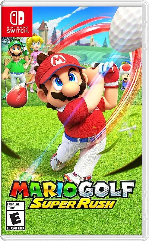 Video games with crossover events​ Mario Golf Super Rush