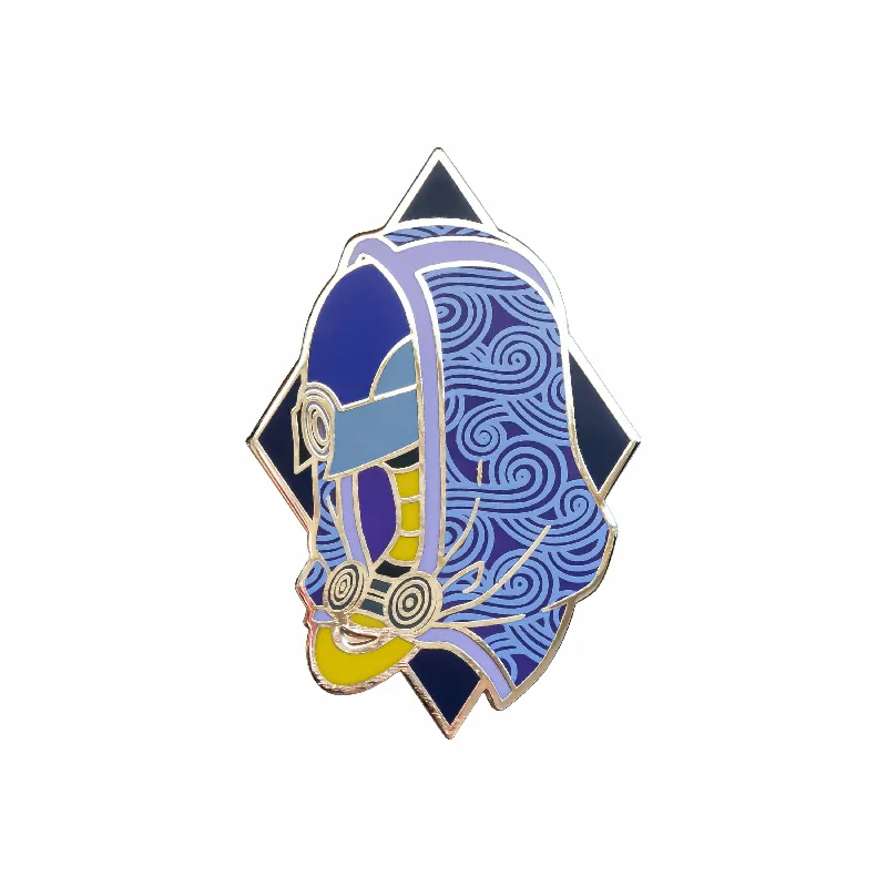 Video games with DLC pre - orders​ Mass Effect - Tali'Zorah Portrait Pin