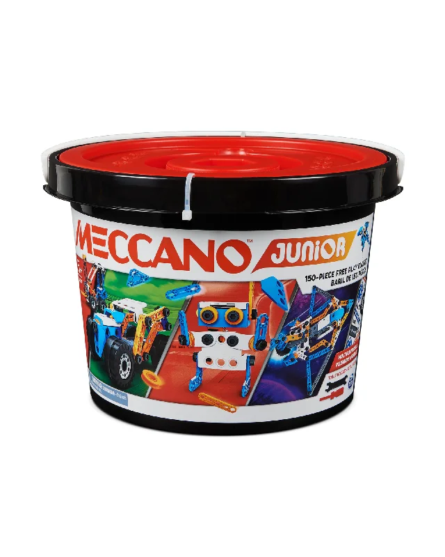 Educational toys for improving problem - solving skills​ Meccano Junior Open Ended Bucket