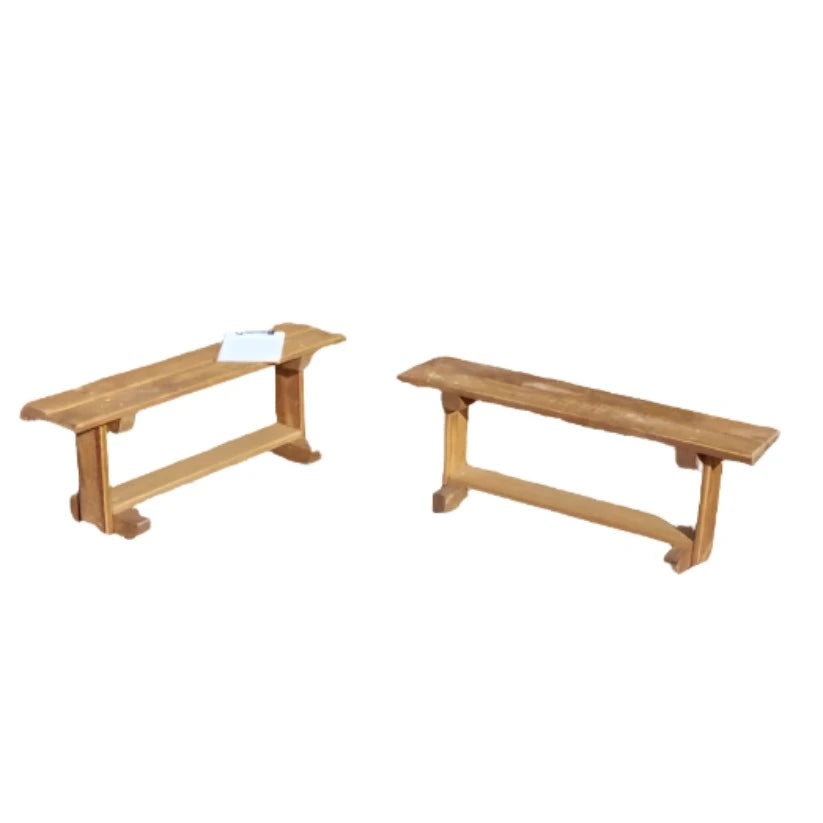 Outdoor toys for beach houses like beach volleyball sets Compact Wooden Mini Benches (2Pk) Outdoor toys for beach houses like beach volleyball sets Compact Wooden Mini Benches (2Pk)