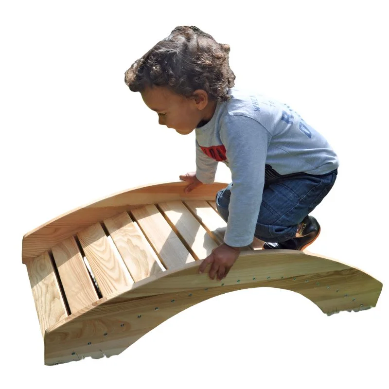 Musical outdoor toys to stimulate the senses​ Toddle & Crawl Mini Bridge