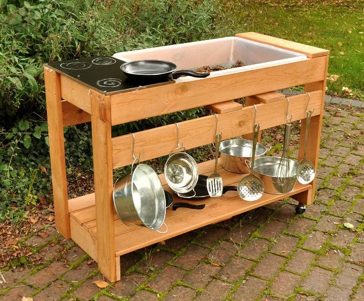 Outdoor toys for teenagers to encourage outdoor time​ Mobile Mud Kitchen