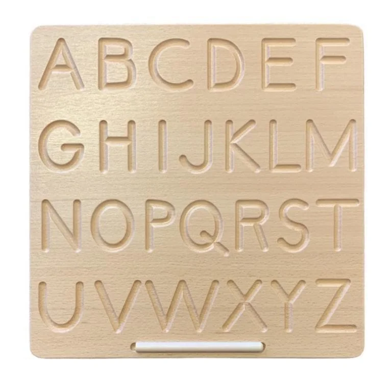 Educational toys for teaching marine biology​ Montessori Letter Tracing Board