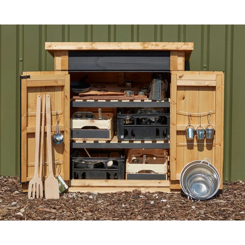 Outdoor toys for family bonding during weekends​ Mud Kitchen Toddler Shed