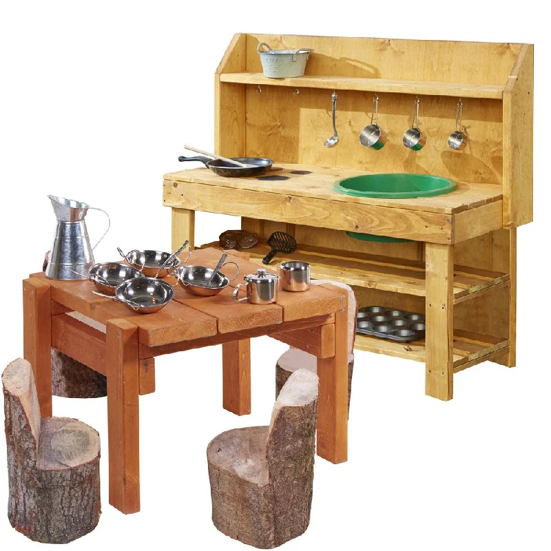 Outdoor toys for boys with action - packed features​ Mud Pie Extravaganza Set