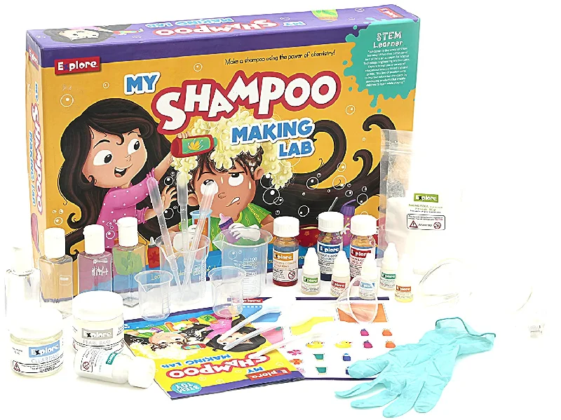 Cultural - awareness educational toys for global learning​ My Shampoo Making Lab