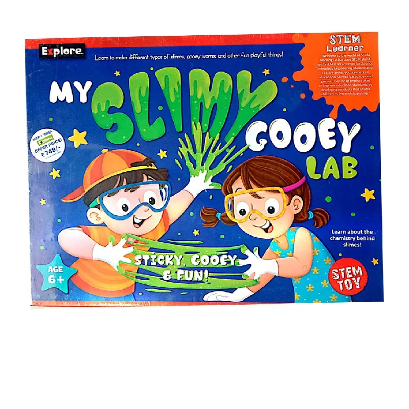 Educational toys for teaching logic and reasoning​ My Slimy Gooey Lab
