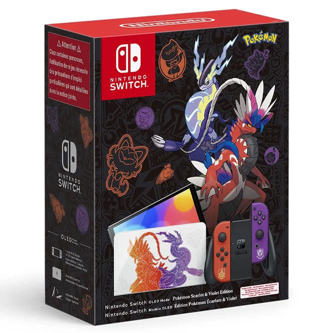 Video games with co - op campaigns​ Nintendo Switch OLED - Scarlet & Violet