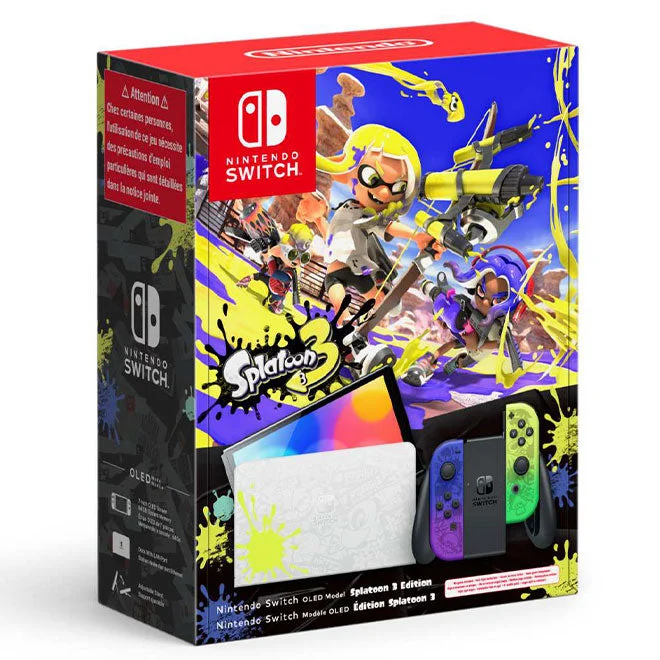 Party video games for group entertainment​ Nintendo Switch OLED - Splatoon