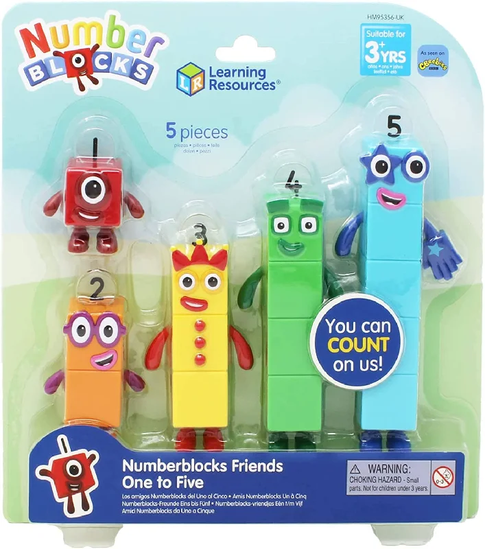Educational toys for teaching video - making skills Numberblocks Friends One to Five by Learning Resources - Ages 3 Years+ Educational toys for teaching video - making skills Numberblocks Friends One to Five by Learning Resources - Ages 3 Years+