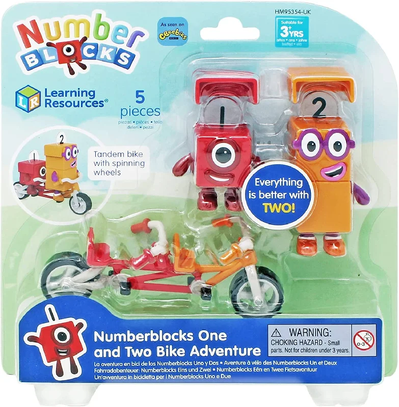 Educational toys for teaching digital art concepts Numberblocks One and Two Bike Adventure by Learning Resources - Ages 3 years+ Educational toys for teaching digital art concepts Numberblocks One and Two Bike Adventure by Learning Resources - Ages 3 years+