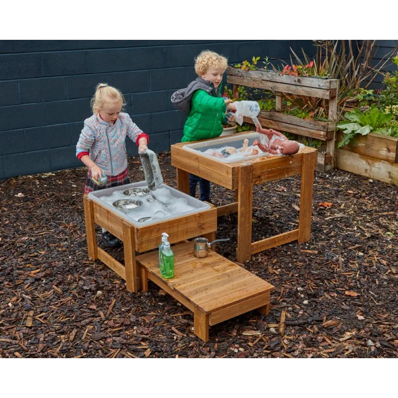 Outdoor toys for summer camps to keep campers busy​ Outdoor Nesting Sand and  Water Trays