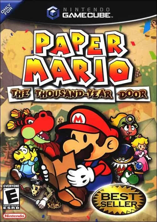 Video games for seniors with simple controls​ Paper Mario The Thousand Year Door