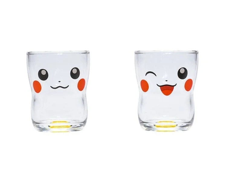 PC video games with high - end graphics​ Pikachu Face Glass Cup Set