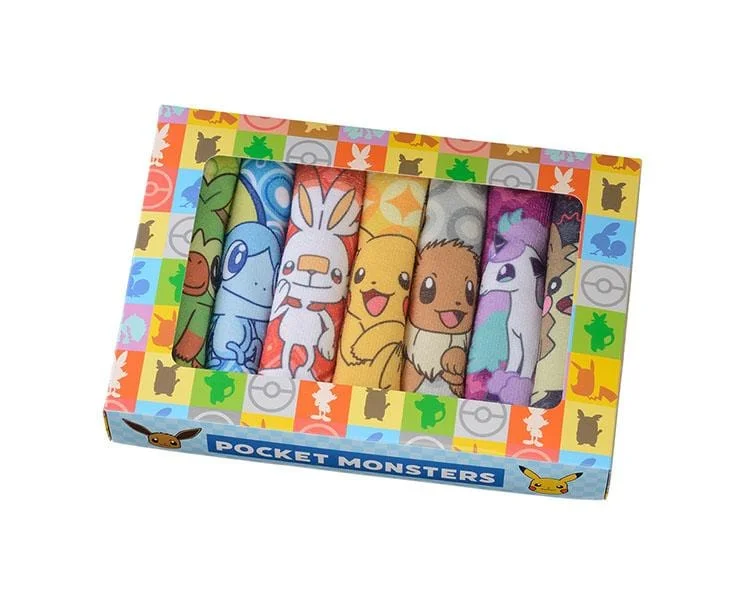 Video games with speedrun challenges​ Pokemon Towels 7 Day Set