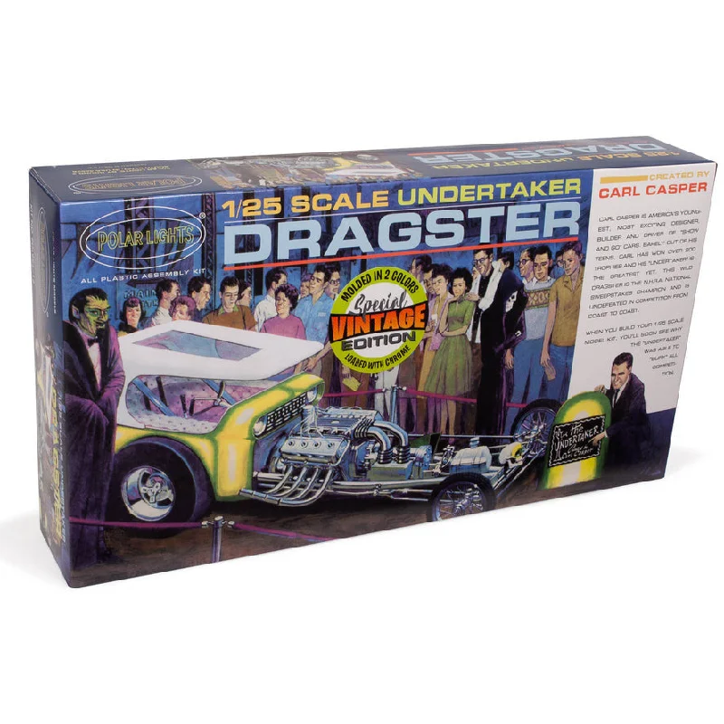 Water park model toys for summer - fun scenarios Polar Lights Carl Casper Undertaker Dragster 1:25 Scale Model Kit Water park model toys for summer - fun scenarios Polar Lights Carl Casper Undertaker Dragster 1:25 Scale Model Kit