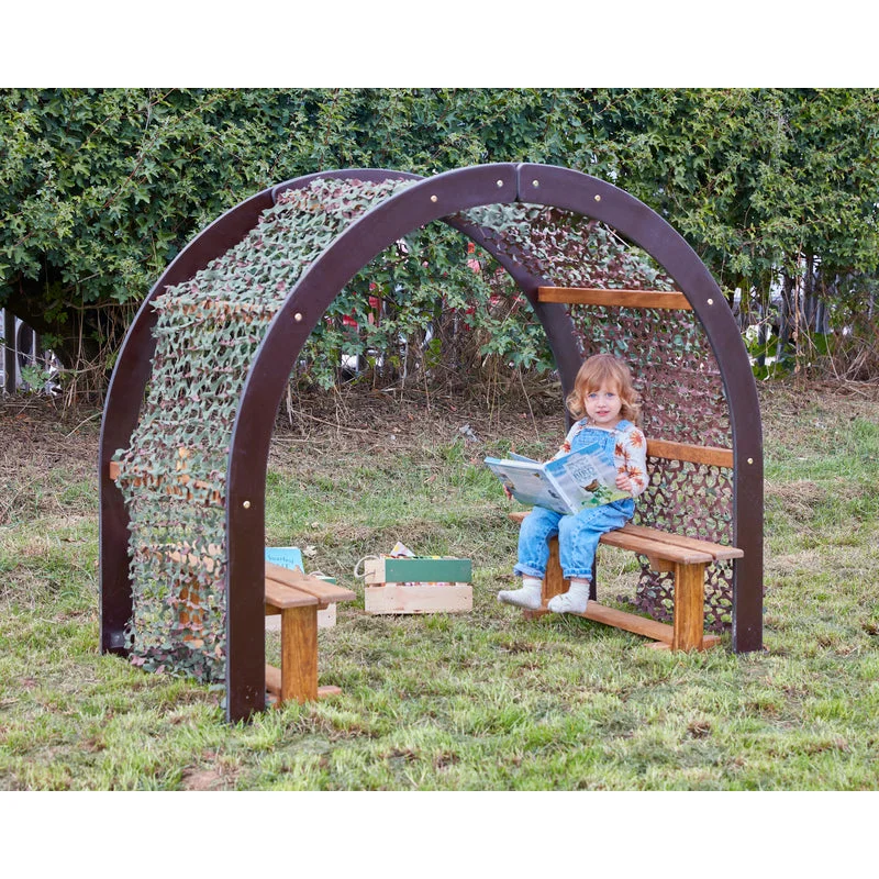 Outdoor toys for windy days like large kites​ Rafiki Outdoor Archway Den