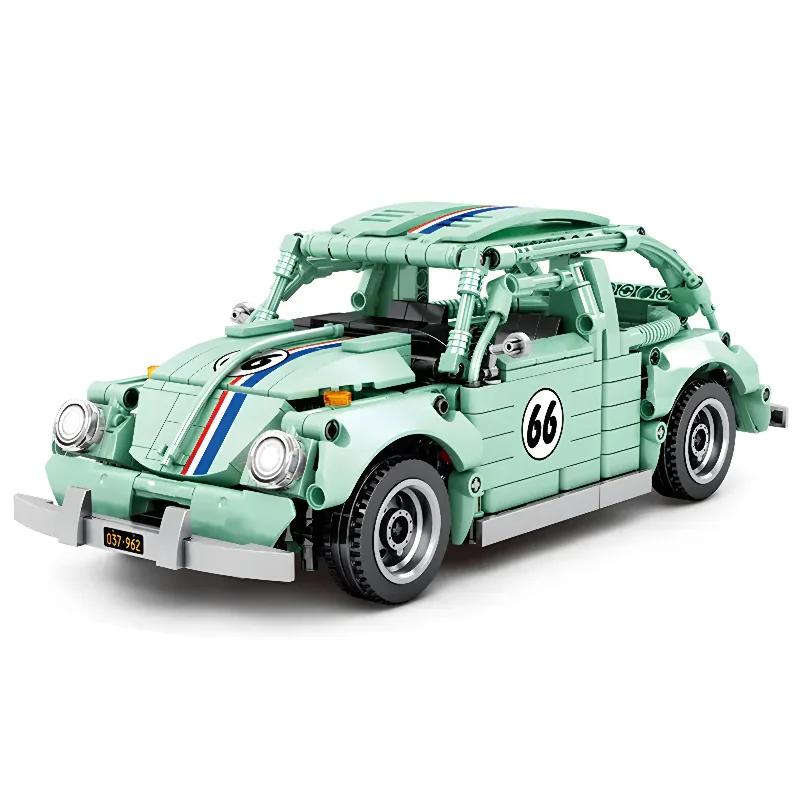 Train observation cars for scenic views​ GERMAN BUG | 854PCS