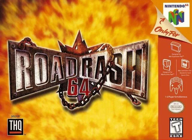 Video games with hidden secrets​ Road Rash 64