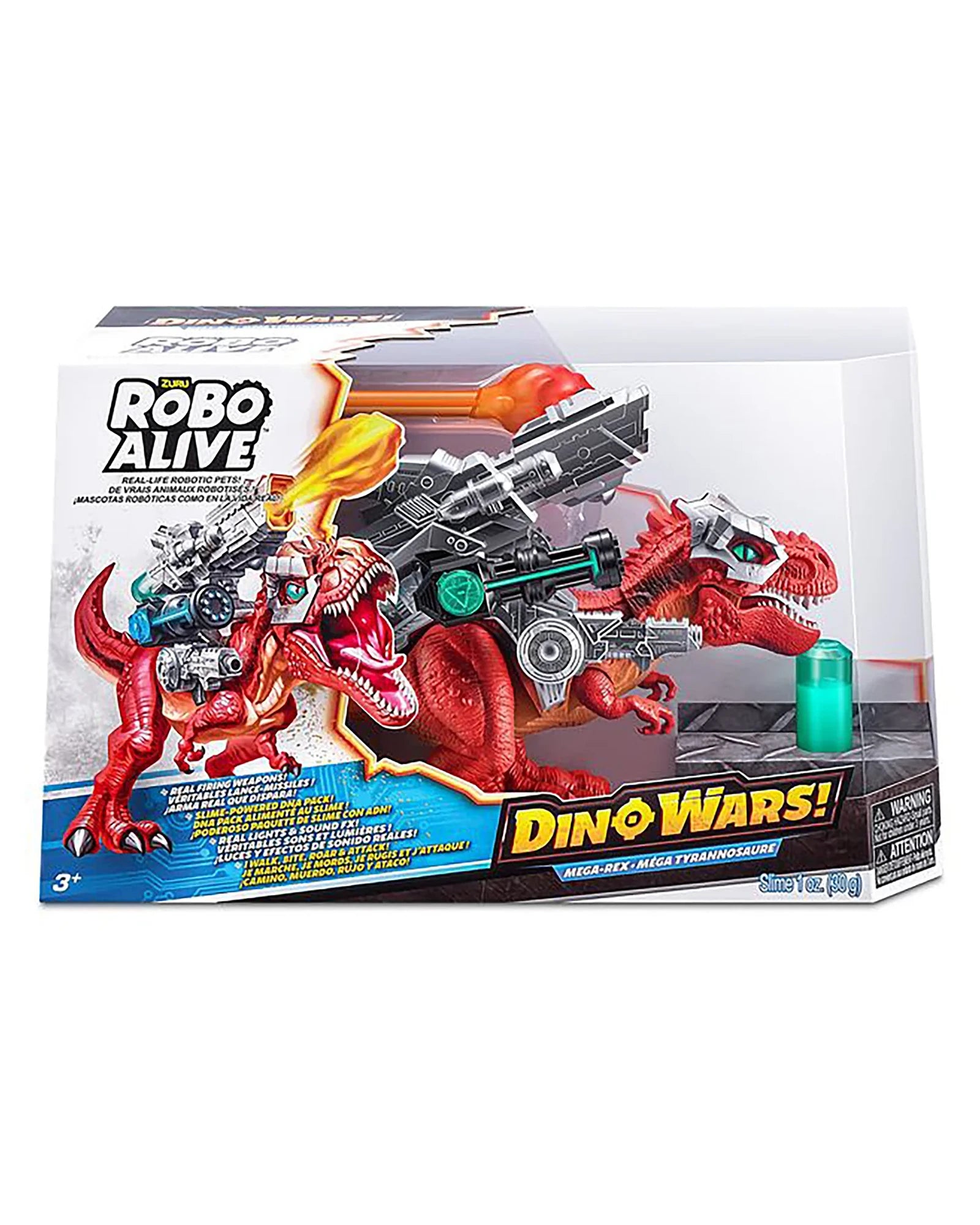Educational toys for teaching 3D - printing concepts Robo Alive Dino Wars Giant Battling T-Rex Educational toys for teaching 3D - printing concepts Robo Alive Dino Wars Giant Battling T-Rex