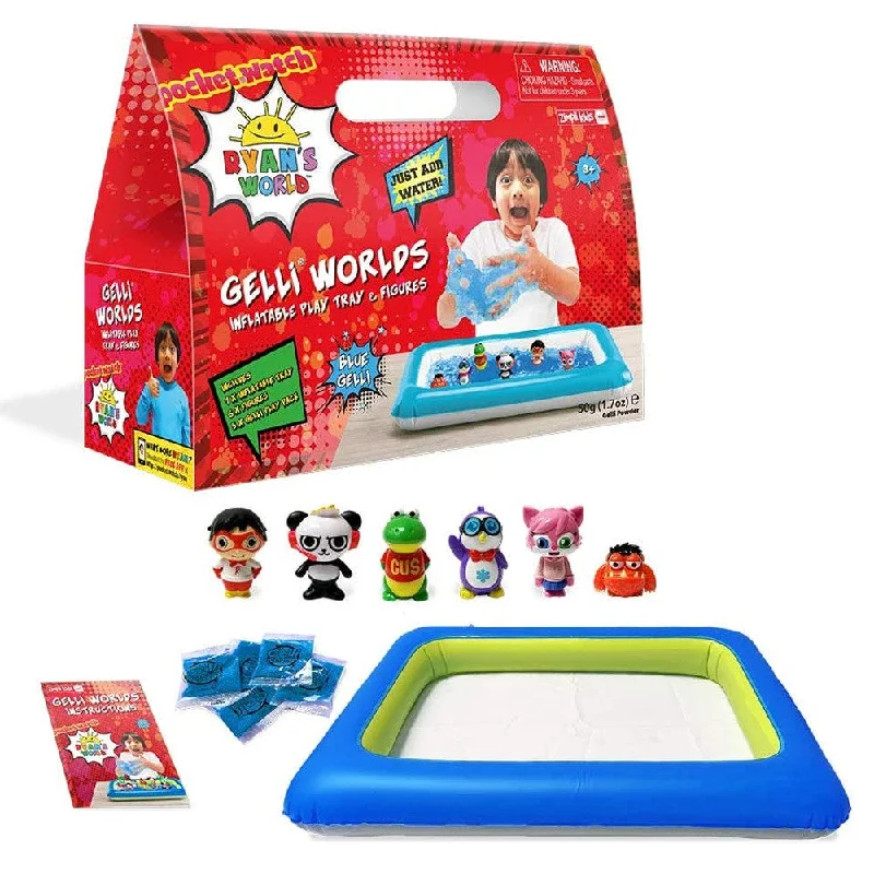Educational toys for teaching animation principles​ Ryan's World Gelli Worlds