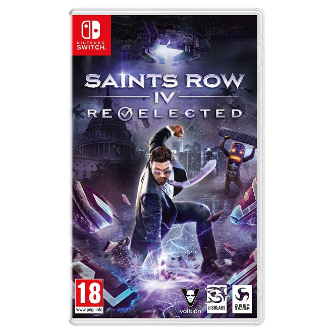 Video games with cosplay costumes​ Saints Row IV Re-Elected - Nintendo Switch
