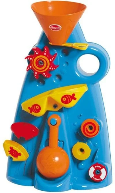 Outdoor toys for rocky terrains like rock - climbing toys​ Sand & Water Mill - Blue