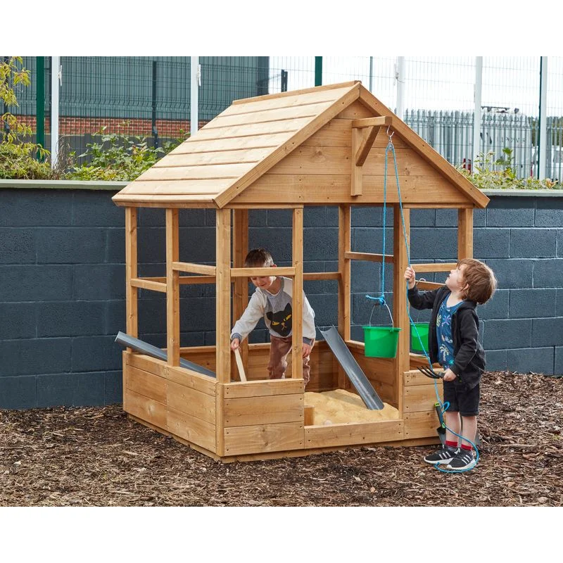 Outdoor toys for late afternoon play like glow - in - the - dark balls Sand Pit and Architect's House Outdoor toys for late afternoon play like glow - in - the - dark balls Sand Pit and Architect's House