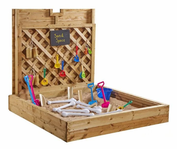 Musical outdoor toys to stimulate the senses​ Sand Space
