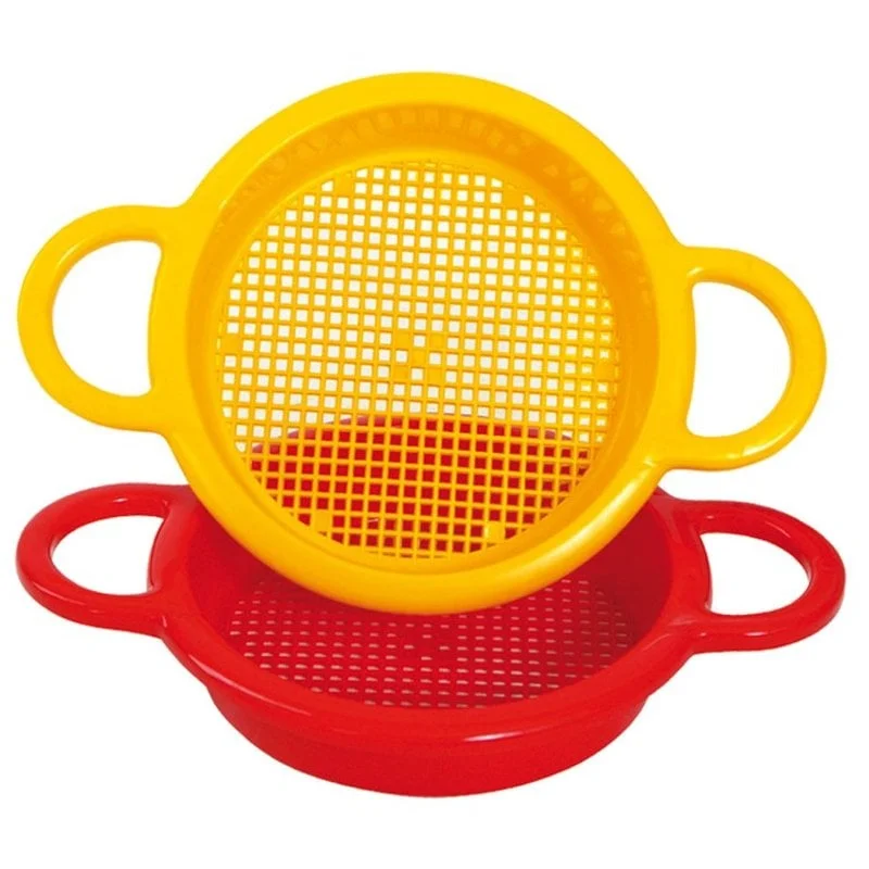 Outdoor toys for beach houses like beach volleyball sets​ Sand & Water Sieve (One)