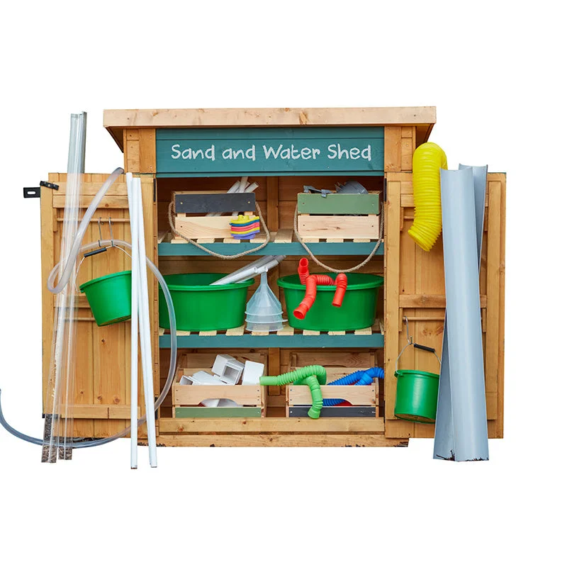 Outdoor toys for high schools for extracurricular activities​ Sand & Water Toddler Shed