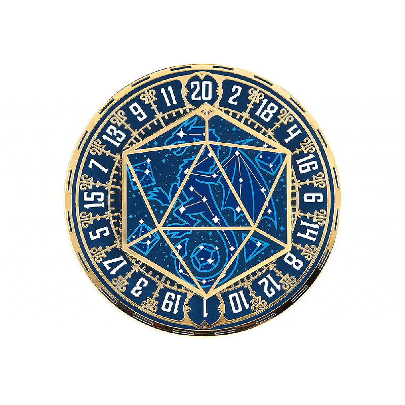 Video games with limited - time offers​ Sanshee - Constellation Check XL Spinner Pin