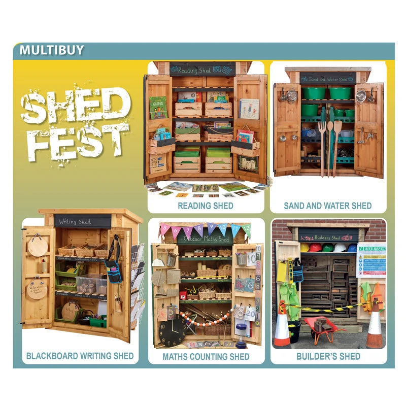 Outdoor toys for dogs to enhance their exercise​ Shed Fest Kit (5Pk)